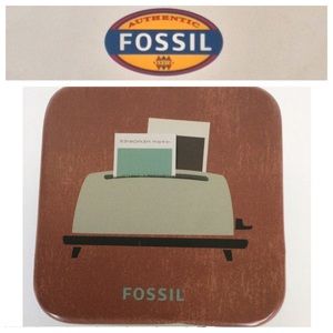 FOSSIL RETRO WATCH TIN BOX